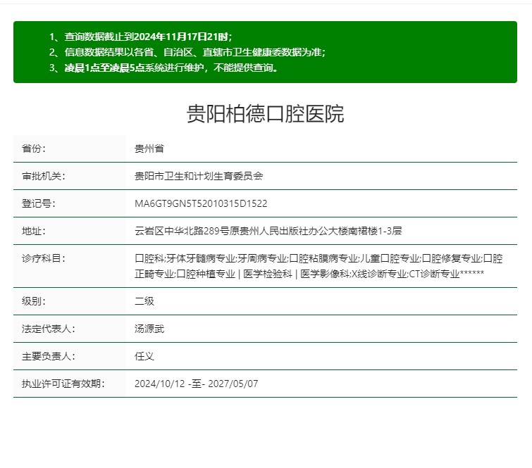 贵阳柏德口腔医院技术怎么样？设备齐全且口碑可靠不坑人